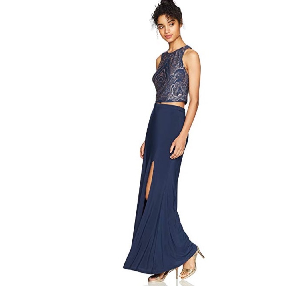 Jump size 5/6 2 piece prom dress!